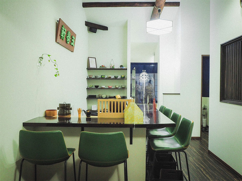 茶寮せんたま 店内の様子